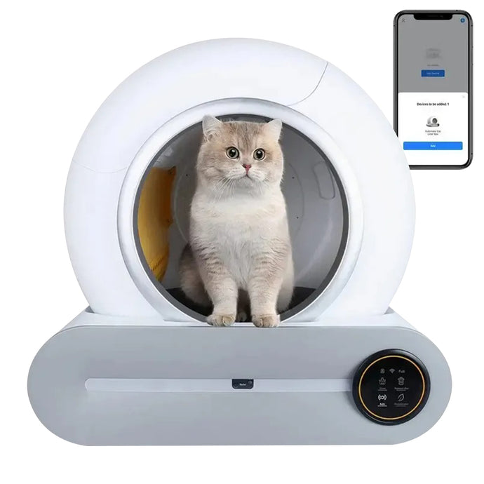 Zelfreinigende kattenbak XXL - Volautomatisch - Dekattenbakspecialist-dekattenbakspecialist