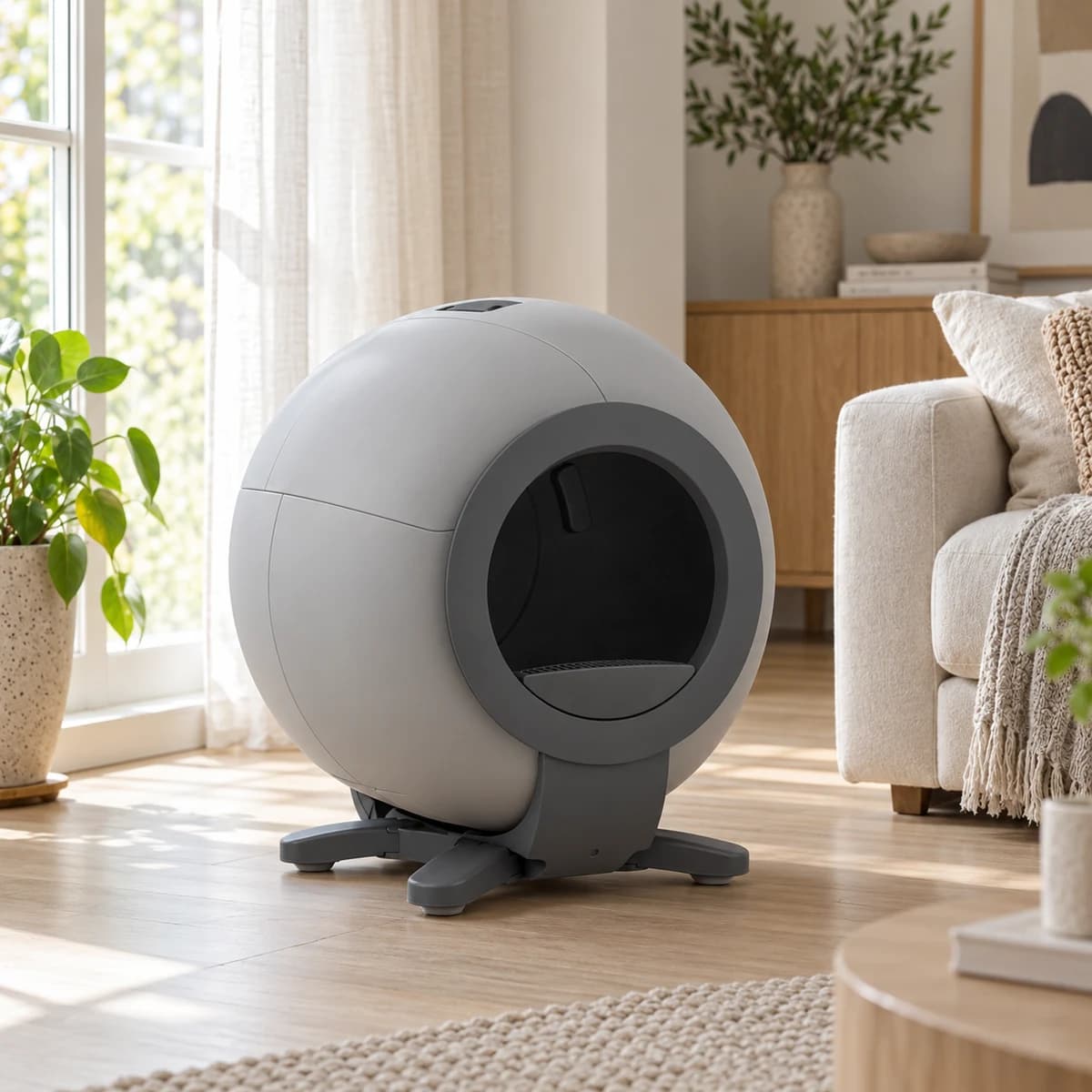 DKS Clean 65 Orbit – zelfreinigende kattenbak 2