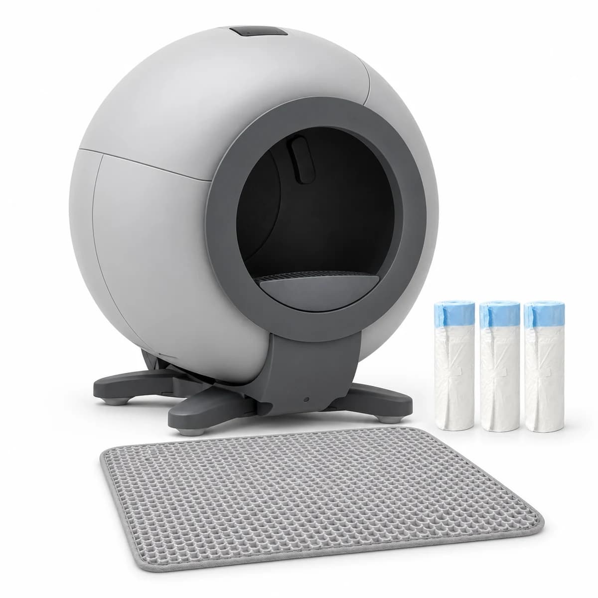 DKS Clean 65 Orbit Bundel – kattenbak + mat + zakken