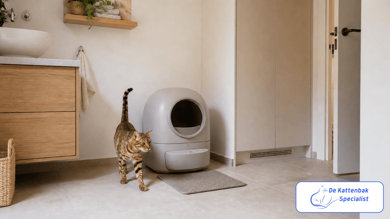 Automatische kattenbak voor appartement: zo kies je slim