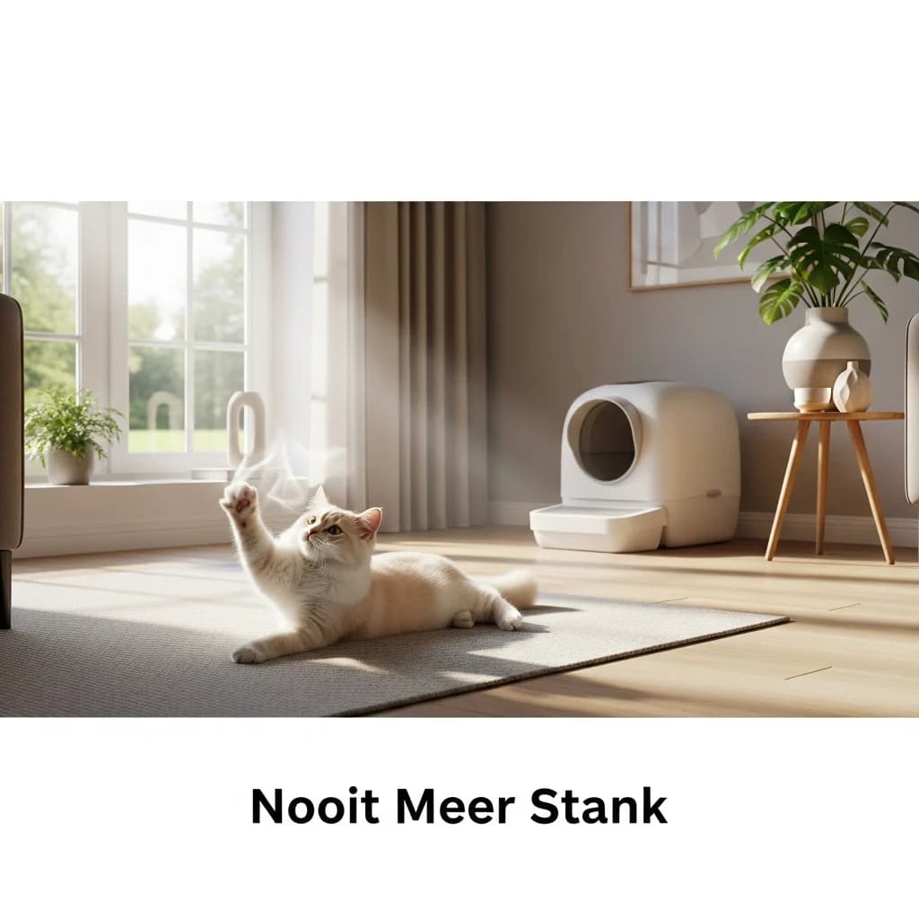 Stinkt een Automatische Kattenbak Minder? De Waarheid over Geurbeheersing