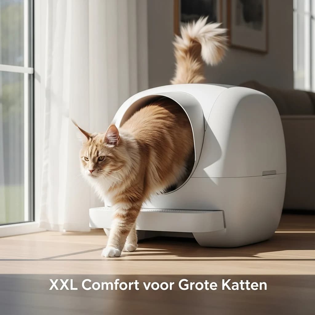 De Beste Automatische Kattenbak voor Maine Coons en Grote Rassen (XXL Gids)