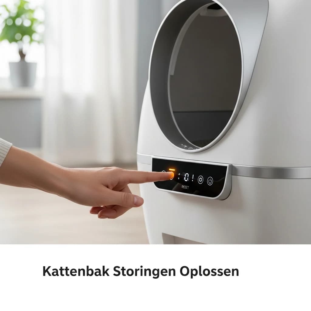 Automatische kattenbak storingen oplossen: Knipperende lampjes en vastlopers verhelpen
