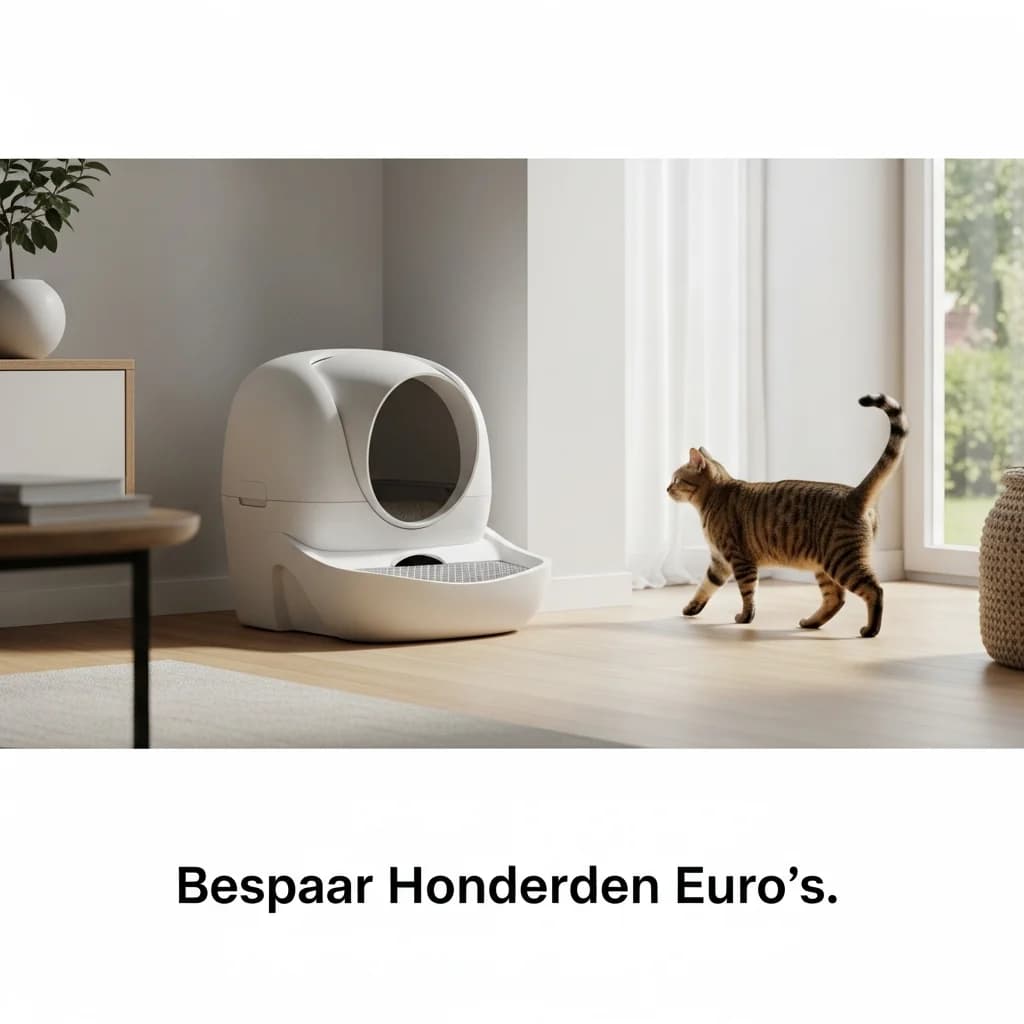 Wat kost een zelfreinigende kattenbak écht? Een eerlijke prijsvergelijking (2026)