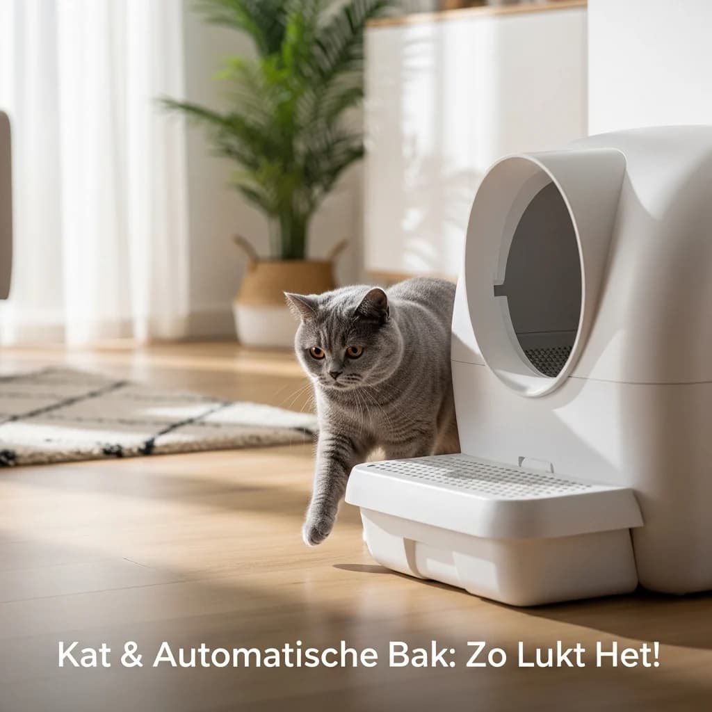 Je Kat Leren Wennen aan een Automatische Kattenbak: Een 5-Stappenplan