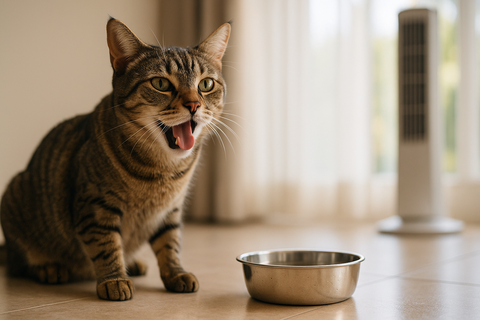 Katten hijgen: wat je moet weten en wanneer je actie moet ondernemen